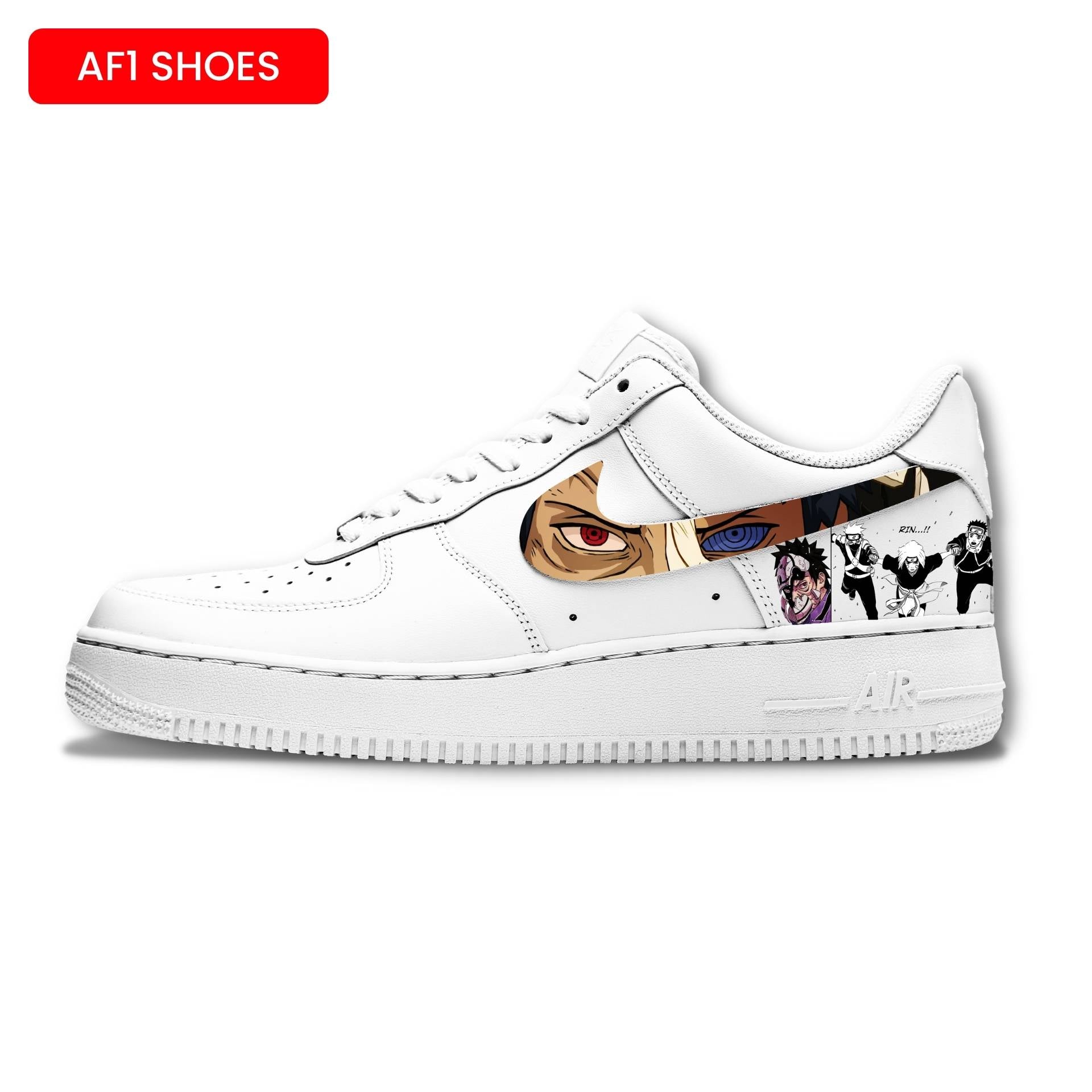 OBITO AF1 SHOES | NARUTO | ANIME