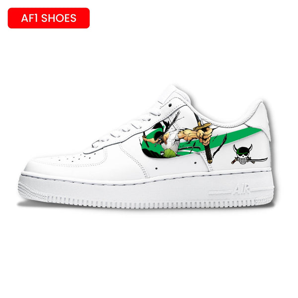 ZORO AF1 SHOES | ONE PIECE | ANIME