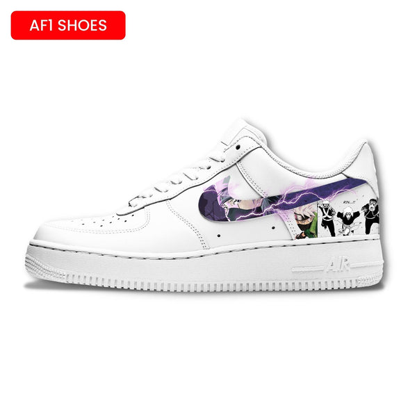 KAKASHI HATAKE AF1 SHOES | NARUTO | ANIME