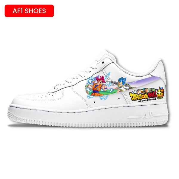 GOKU VS VEGETA AF1 SHOES | DRAGON BALL Z | ANIME