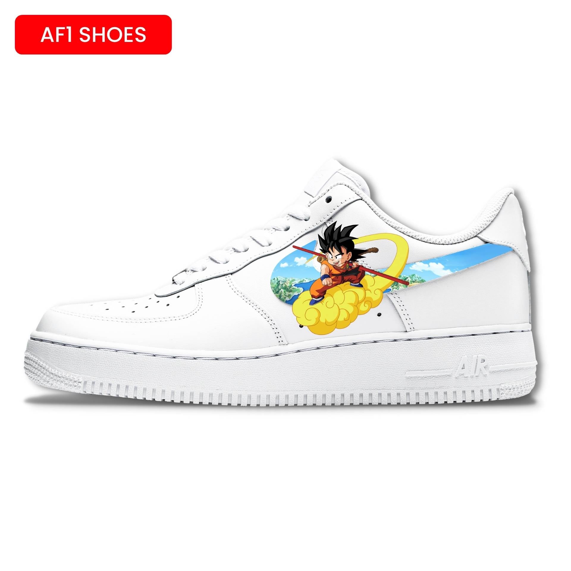 SON GOKU AF1 SHOES | DRAGON BALL | ANIME