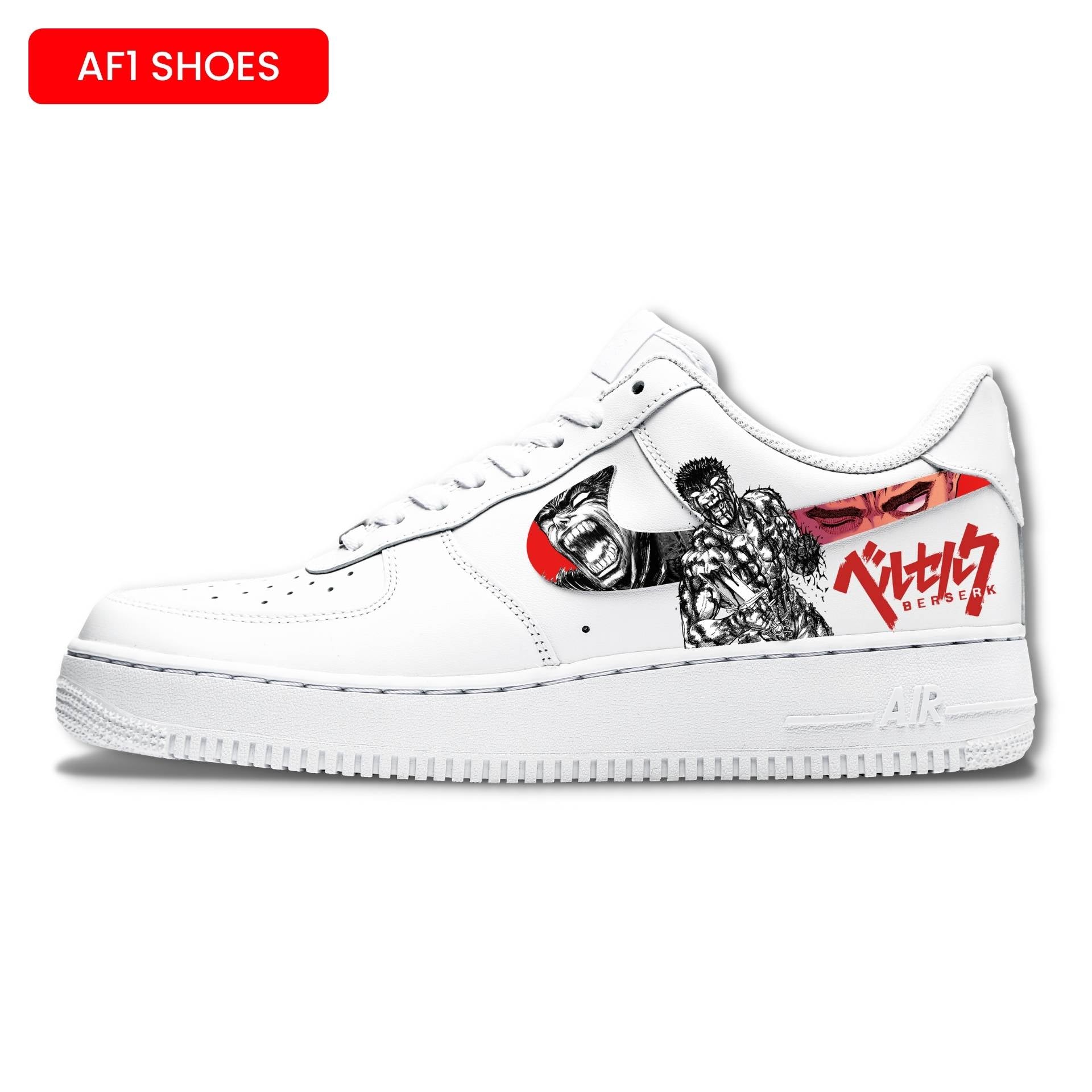 GUTS AF1 SHOES | BERSERK | ANIME