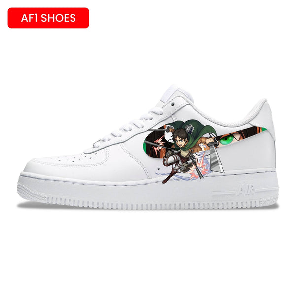 EREN YEAGER AF1 SHOES | ATTACK ON TITAN | ANIME