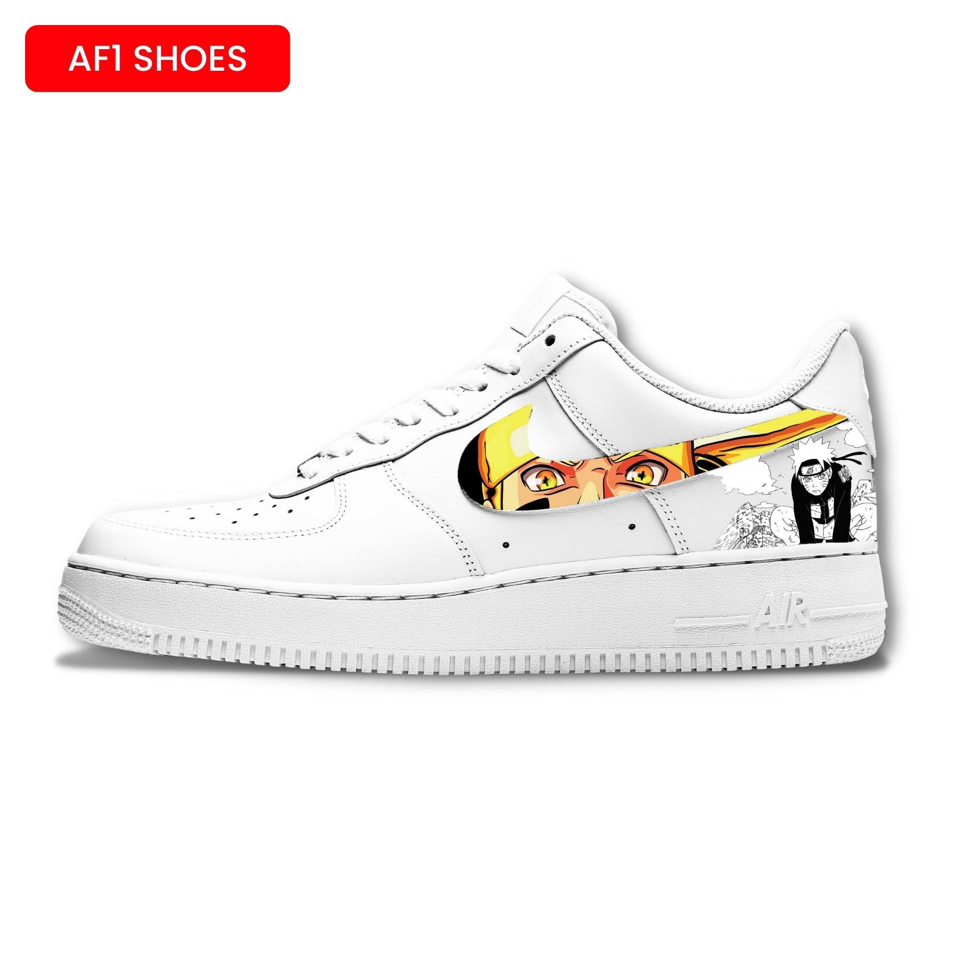 UZUMAKI NARUTO AF1 SHOES | NARUTO | ANIME