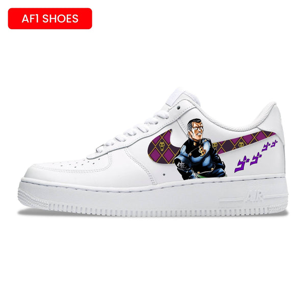 OKUYASU X THE HAND AF1 SHOES | JOJO'S BIZZARE ADVENTURE | ANIME